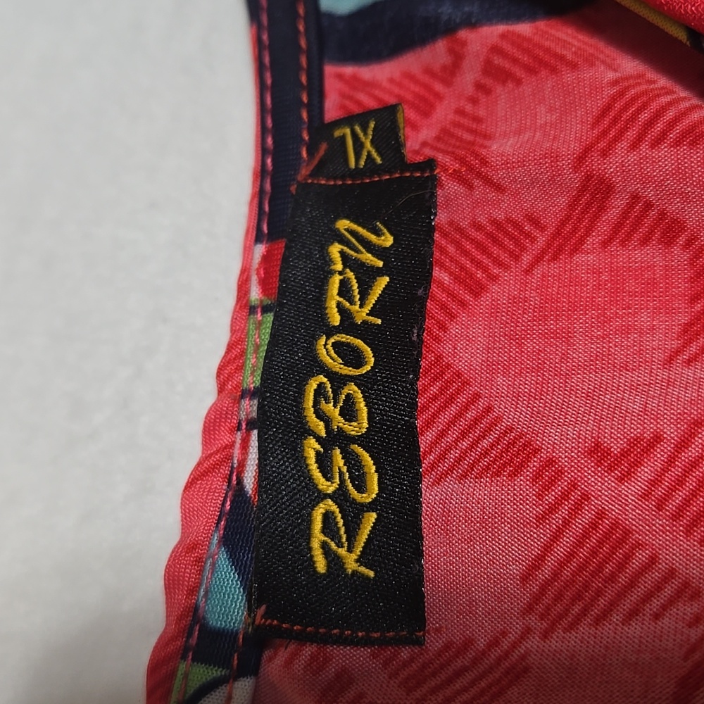 Reborn Red and Black Sleeveless Knee Length Sundress - Picture 3 of 8